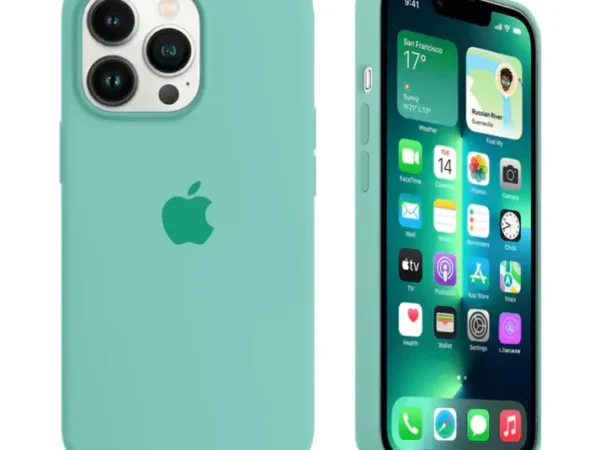 Mint Green Silicon iPhone Case