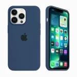 Deep Blue Silicon iPhone Case